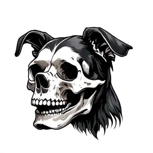 Canine Skull Face