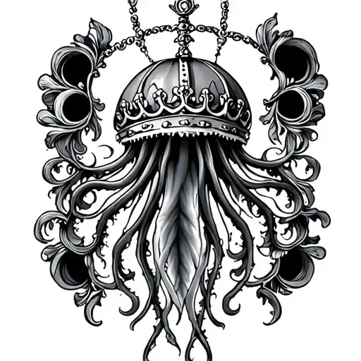 Design The Hungarian Crown Disguised As A Jellyfish
