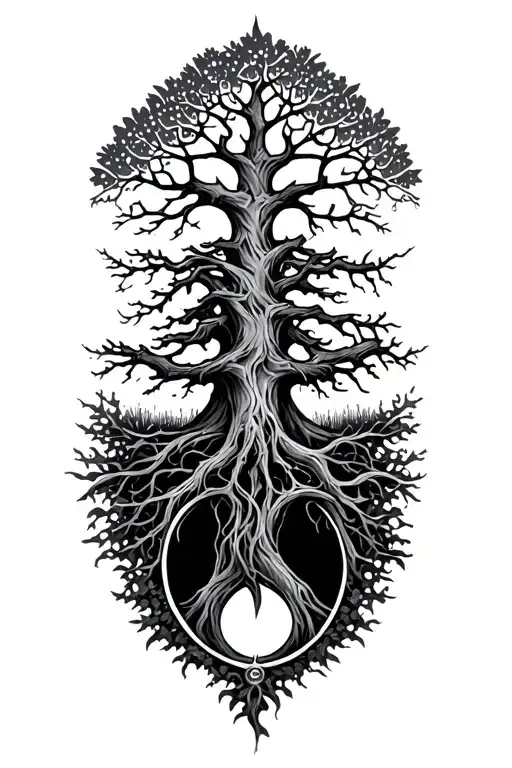 Nordic Tree Of Life Design