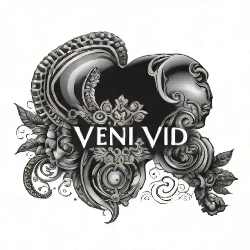Veni Vidi Vici Mixed With African And Style Design