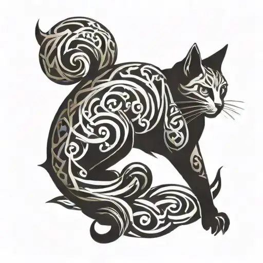 Kurai Symbol W Cat