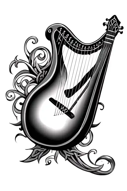 Irish Celtic Harp Guitar