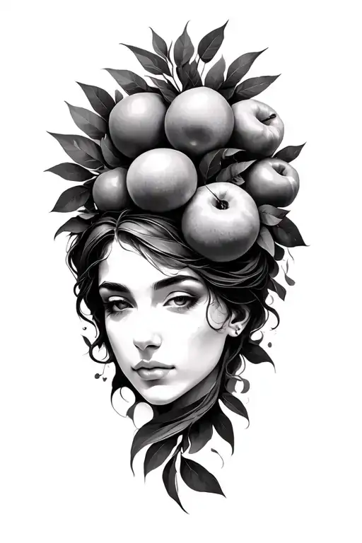 Nine Fruits Of The Holy Spirit Woman Face