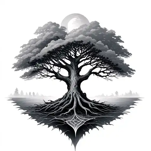 As Above So Below Tree