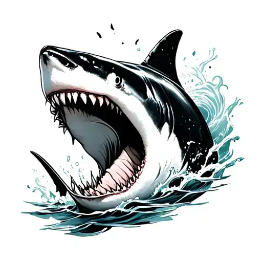 Shark Around Saying Inhale Exhale Discovering Emotions