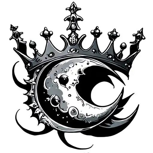 Crown And Moon