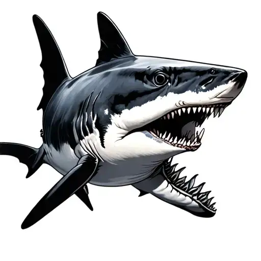 Shark Made From Sea Creatures