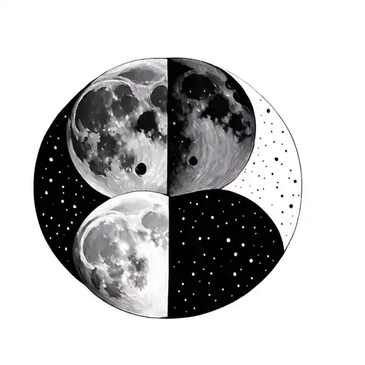 Snow Moon Phase And And First Quarter Moon Phase