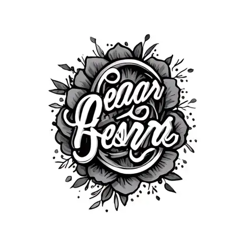 Kids Names Incorporated Into The Design