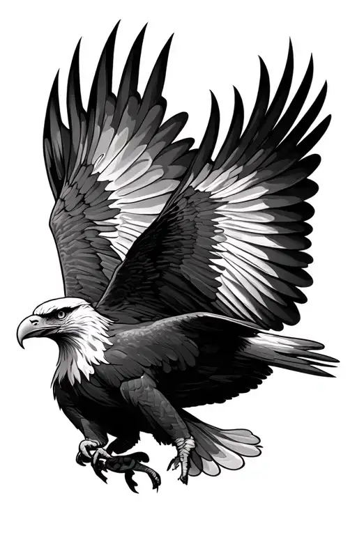 Eagle Flying