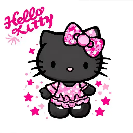 Hello Kitty Pink Star