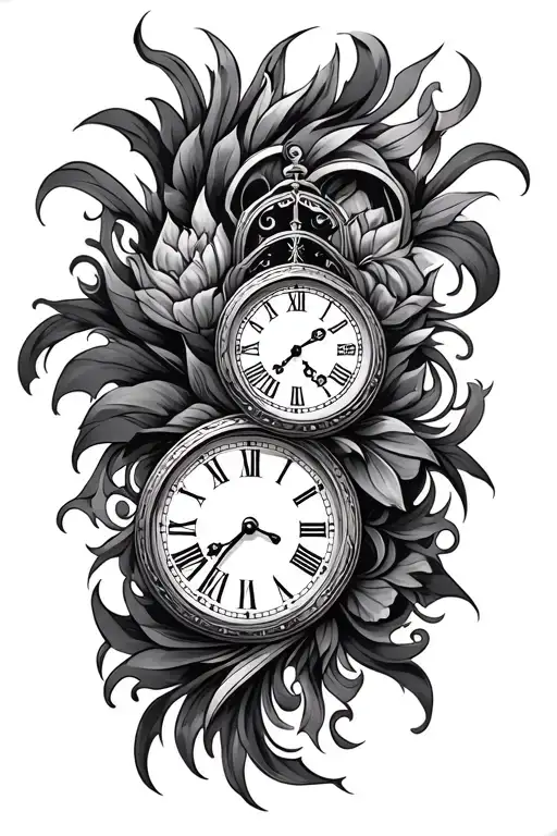Clock Face Sleeve