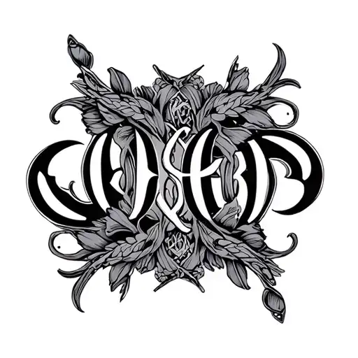 Two Word Ambigram Generator
