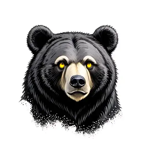 Bear Yellow Eyes