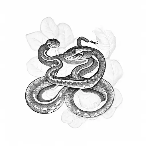 A Snake Dressed As A Gardener