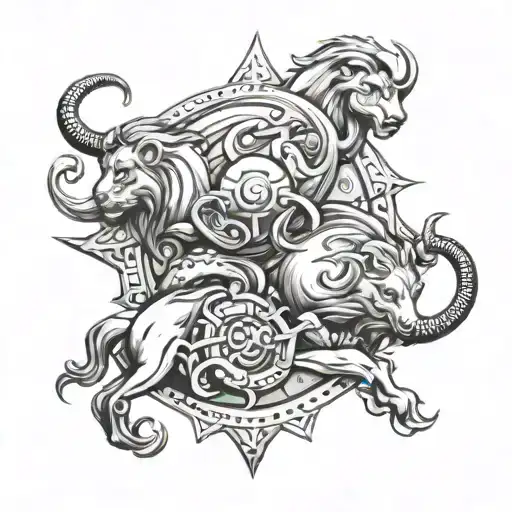 Leo Taurus Aquarius Pisces Zodiac Sign Incorporated