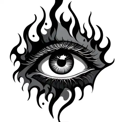 Eye And Fire