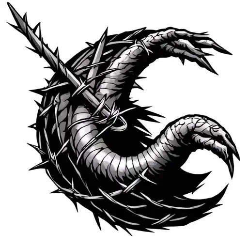 Barbed Wire Cancer Sagittarius Gemini