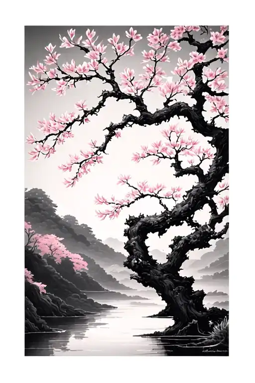 Japanese Cherry Blossom Tree
