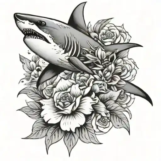 Floral Shark