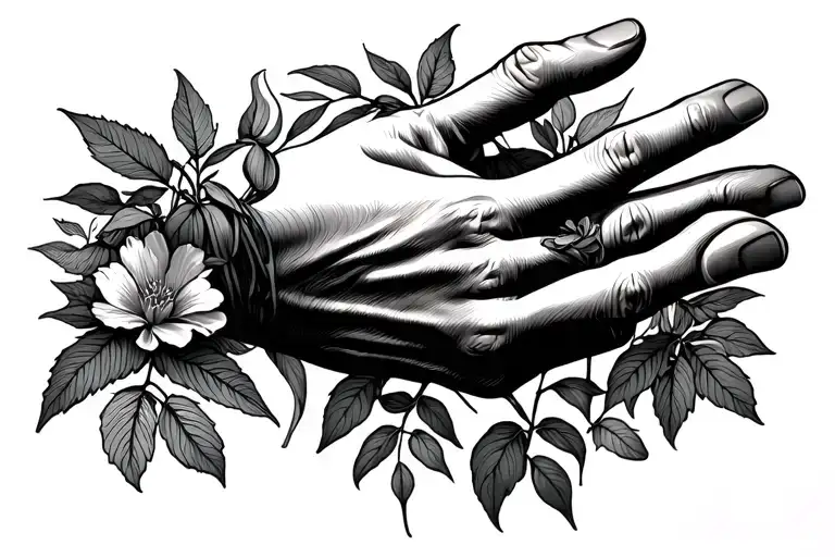 Hand And Plant Morphing