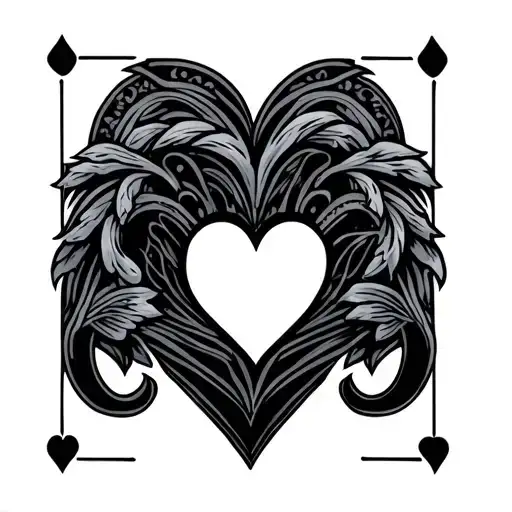 Heart Seven Card