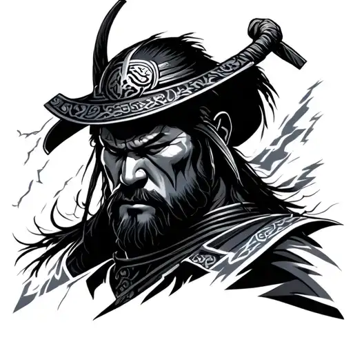 Samurai With Lightning