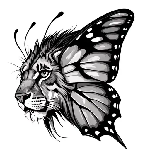 Lion Head Butterfly