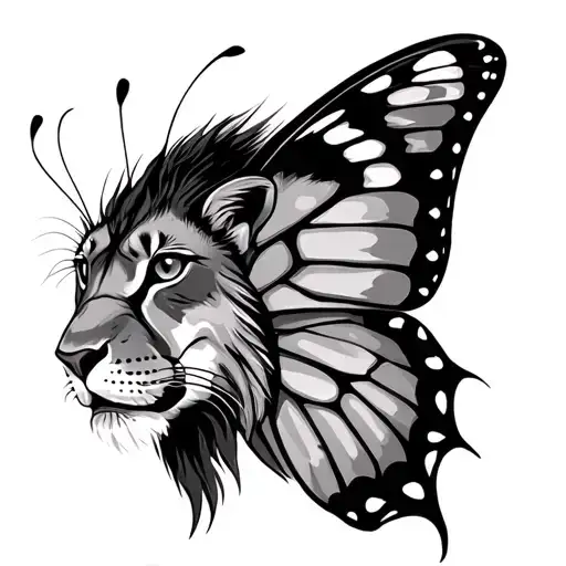 Lion Head Butterfly