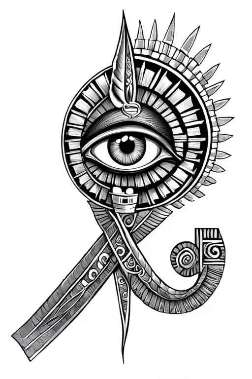 God Thoth God Osaris Pyrmaids Eye Of Horus The Ankh Symbol