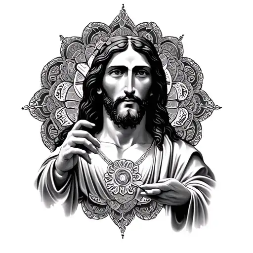Jesus And Mandalas