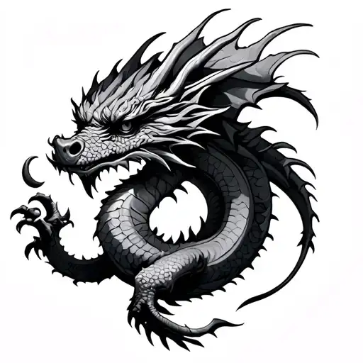 Good Vs Evil Good Luck Dragon