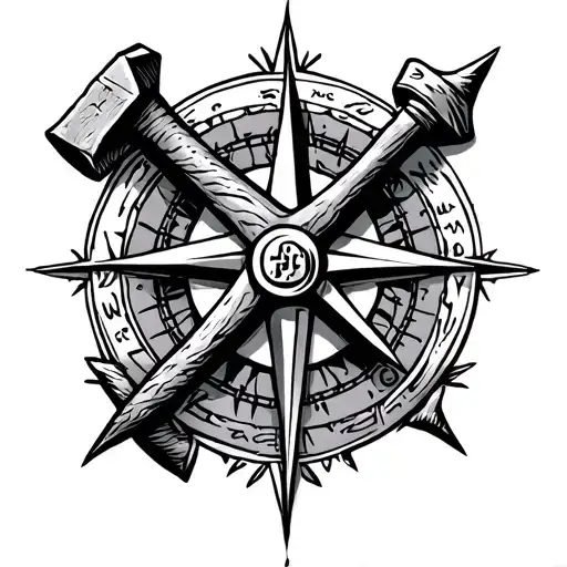 Svorog's Hammer And Slavic Compass