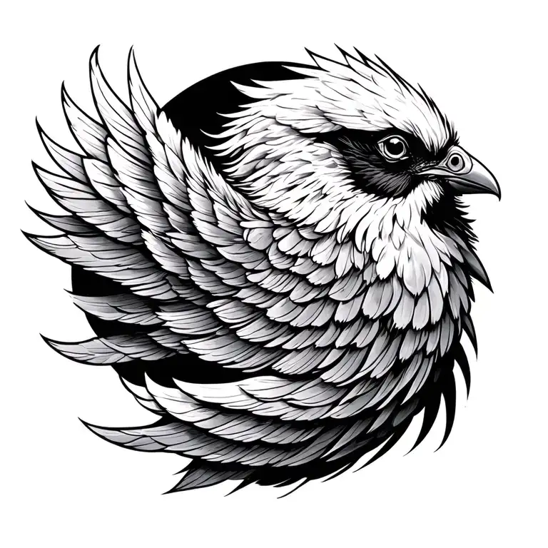 Poenix Bird Minimalist