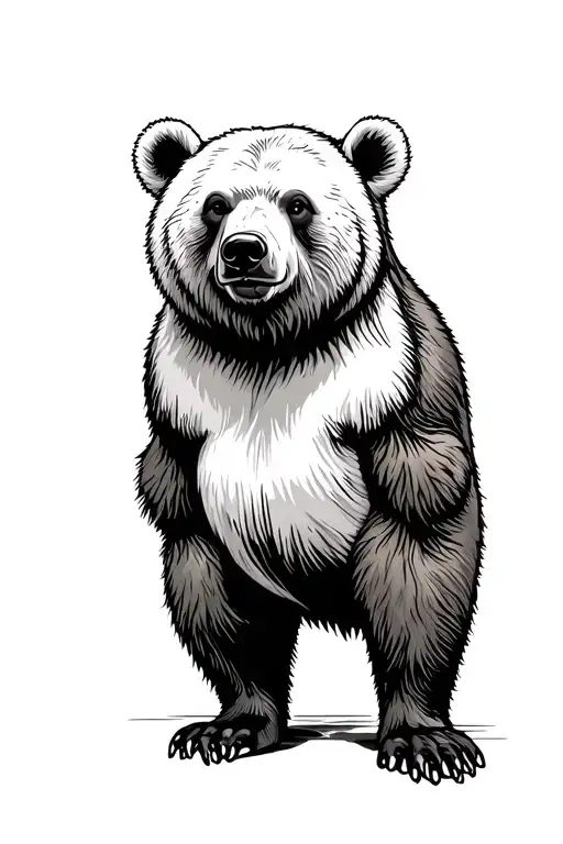 Bear Standing Tall