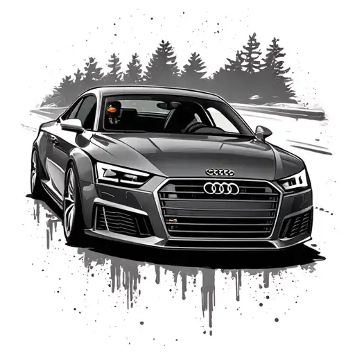 Audi Car Driving