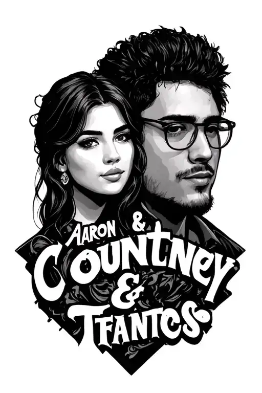 Aaron And Courtney Text