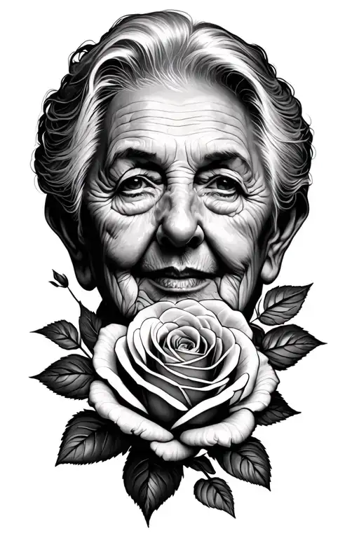 My Grandparents Keeper With Roses Growing