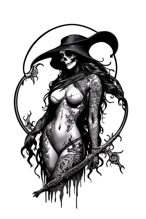 Lady Reaper Full Body