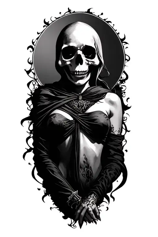 Lady Reaper Full Body