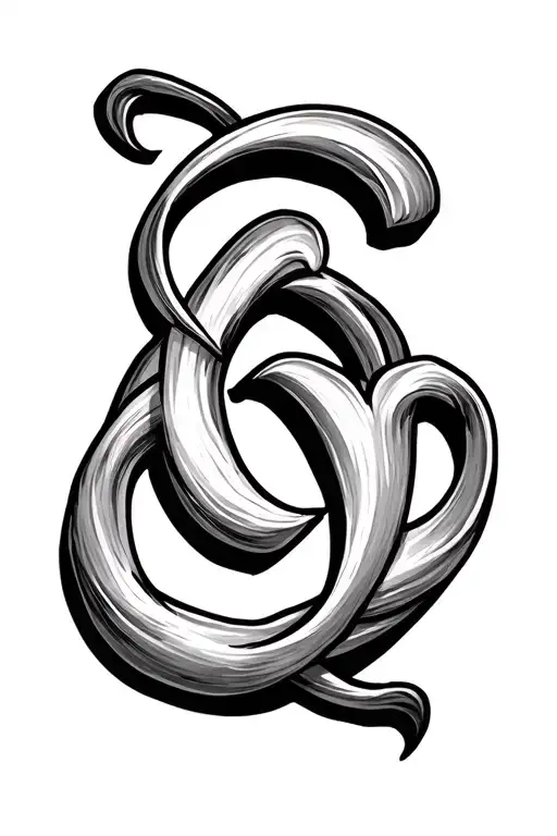 A Cursive Letter C