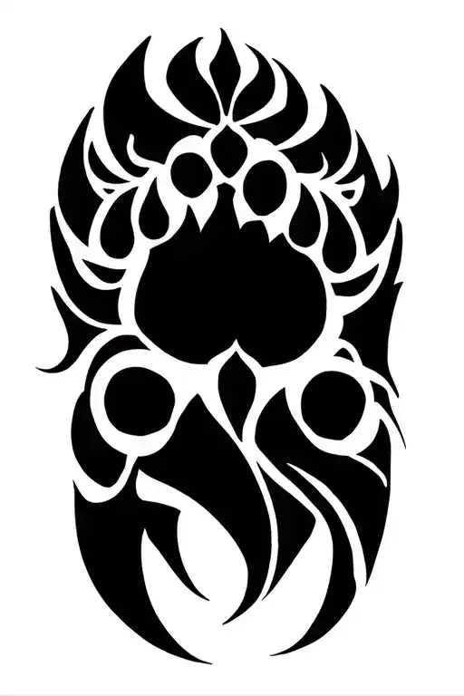 Polynesia Tribal Paw