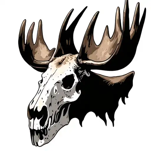 Moose Skull