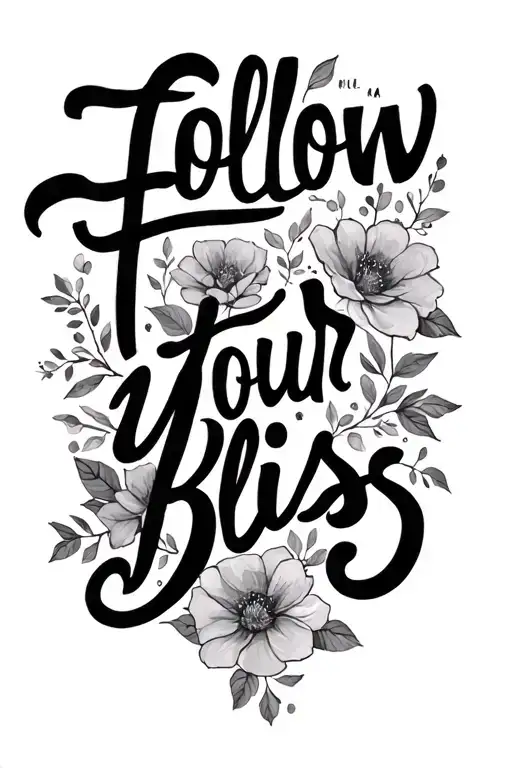 Follow Your Bliss Quote