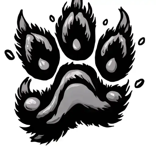 Dog Paw Print