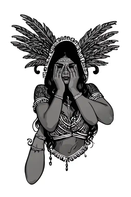 3 Chincana Mexican American Females Hear No Evil See No Evil Speak No Evil