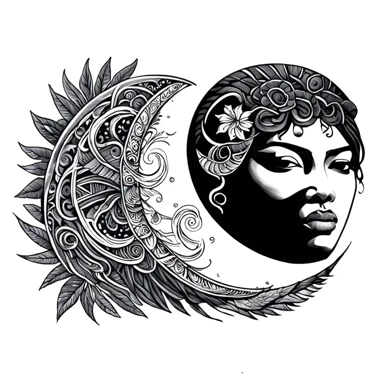 Moon Polynesian Philippines