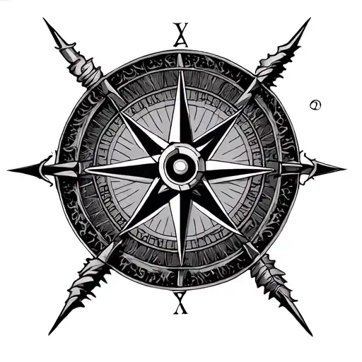 Scottish Compass Surrounded