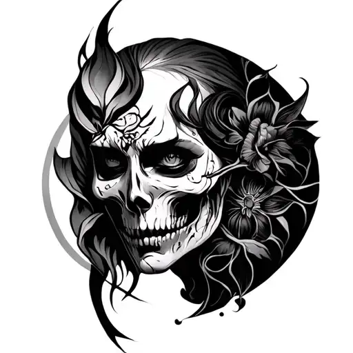 Full Body Tattoo That Would Be Perfect For Someone Who Feels A Darkness In Them Like