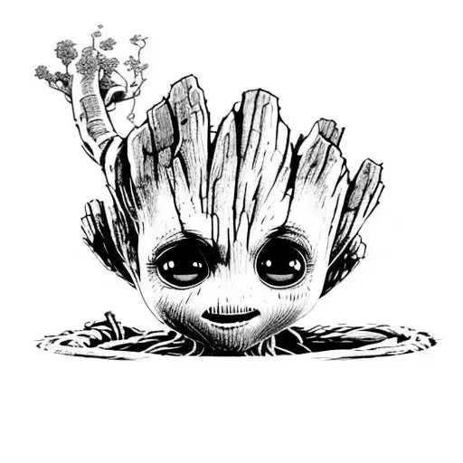 Baby Groot Chibi